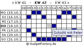 Schichtplan v2 - Gadget