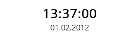 Datum & Uhrzeit (Ultimate) - Gadget